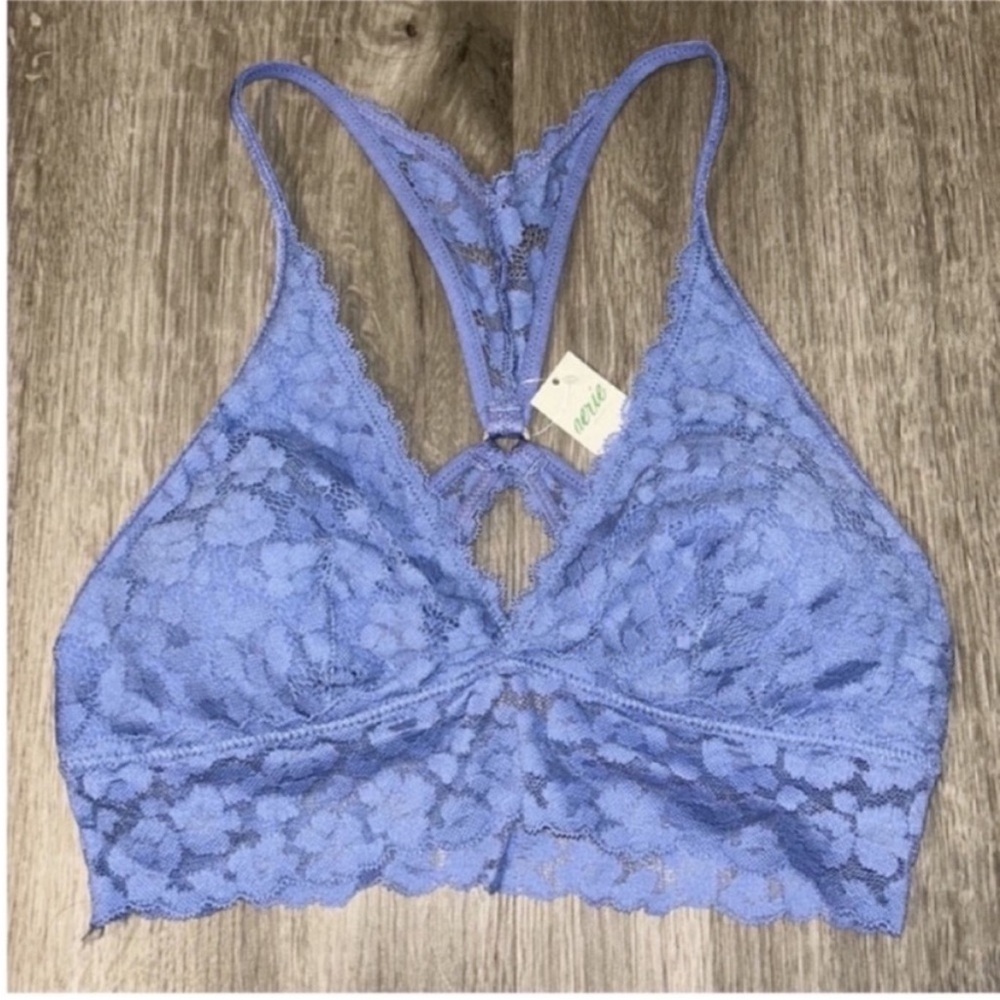 🇺🇸Firm Price🇺🇸 Aerie Wild Side Lace Padded Plunge Bralette - Picture 6 of 9
